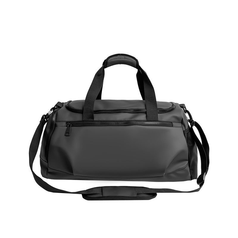 Men Leisure Sports Basic Solid Color Large Capacity Oxford Duffle Bag