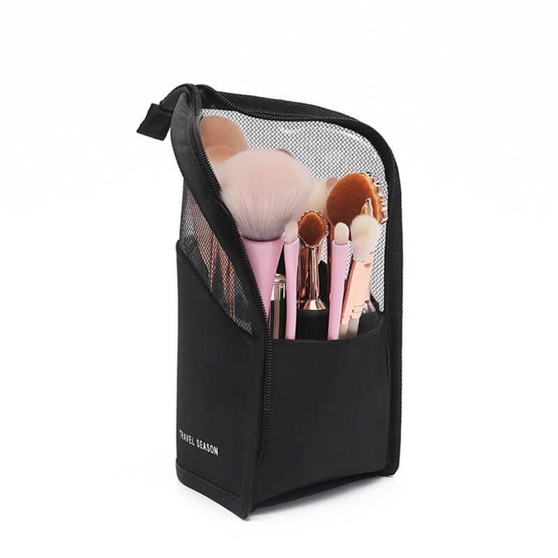 Women Simple Vertical Large Capacity Waterproof Cosmetic Bag