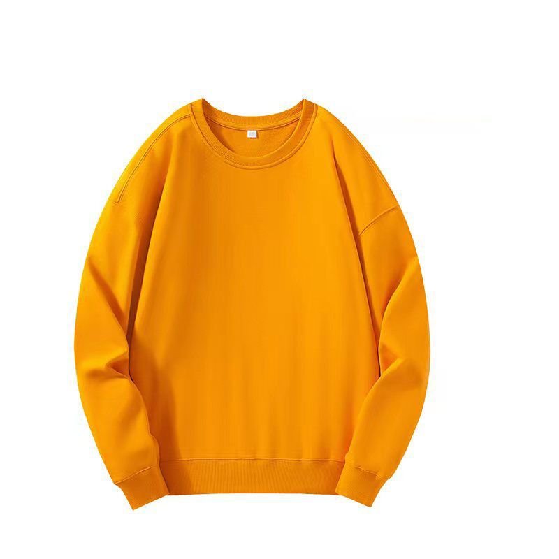 Custom Logo 330g Unisex Casual Solid Color Hoodie