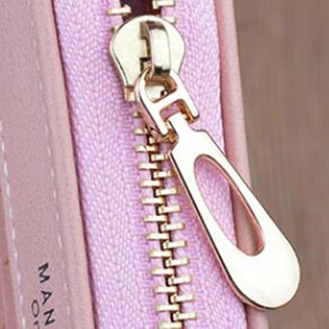 Women Fashion Crocodile Pattern Zipper Purse