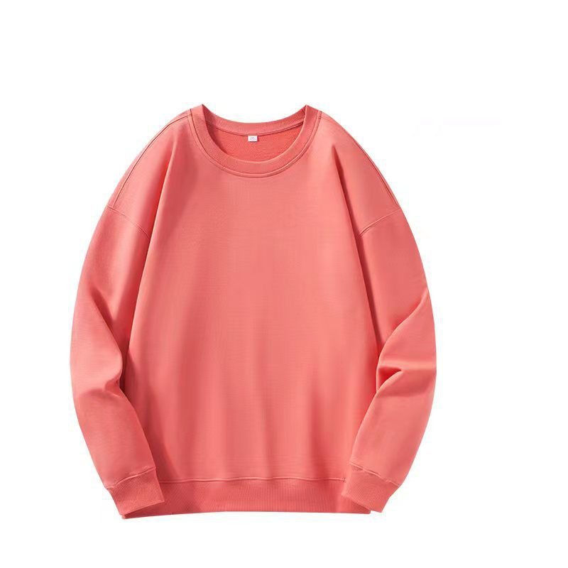 Custom Logo 330g Unisex Casual Solid Color Hoodie