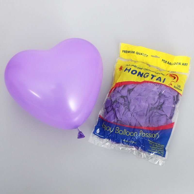 12 Inches Heart-Shaped Wedding Room Decoration Balloon I Love You Wedding Balloon