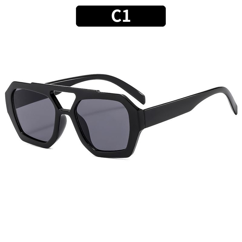 Women Fashion Leopard Double Beam Sunglasses
